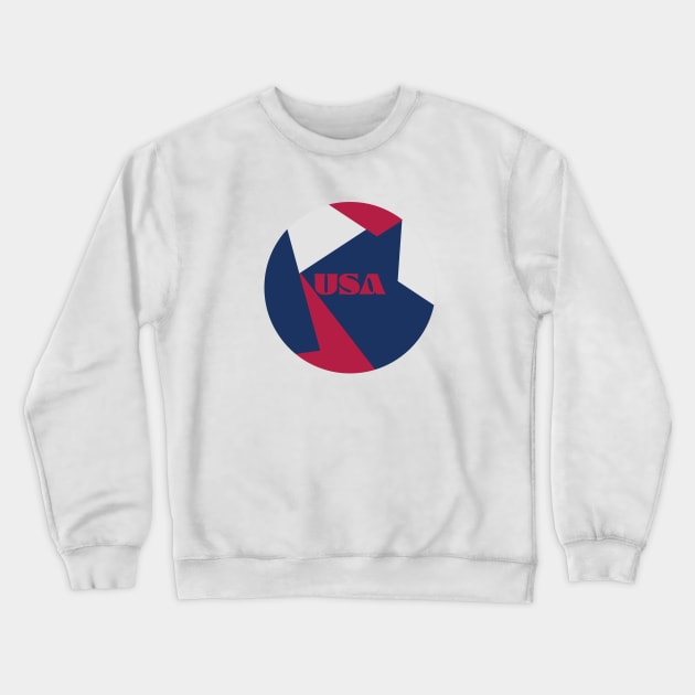 USA Soccer - United States of America Crewneck Sweatshirt by Designedby-E